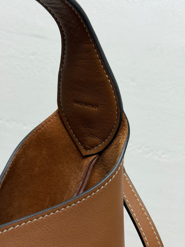 CL Small Hobo Brown Supple Smooth Calfskin
