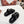 TIPPI SANDAL IN BLACK CALFSKIN