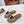 Celine 25C Slippers Beige mix Black Fabric with Calfskin 238158