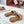 Celine 25C Slippers Beige mix Cantaloupe Fabric with Calfskin 238159