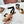 Celine 25C Lympia Sandal Beige mix Black Fabric with Calfskin 238163