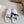 Miu x NB 530 SL Mules White Grey Mesh Suede 642519