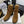 CC 26 Combat Boot Tan Black Suede 588798