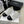 CC 26 Crystal-embellished Sneaker White Black Leather 588797