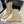 CC 26 Wedge Heel Boot Gold Mesh Leather 588858