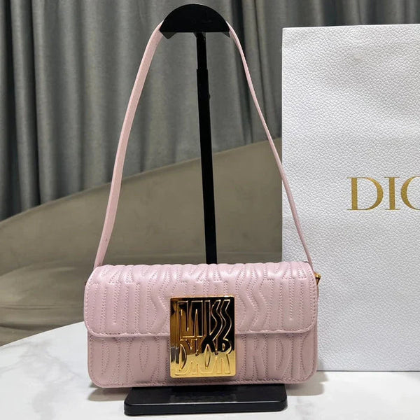 CD 2026 Miss Dior Flap Bag 18cm Calfskin