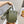 LOE COMPACT HAMMOCK 24 BAG IN OLIVE MELLOW CALFSKIN AND CANVAS