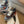 BOUNCING SNEAKERS GRAY MIX BROWN CALFSKIN