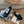 BOUNCING SNEAKERS BLACK MIX CHARCOAL BLUE CALFSKIN
