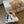 BOUNCING SNEAKERS WHITE CALFSKIN WITH ORANGE LACES