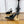 YSL Louis Slingback 10cm Black Satin Patent Leather 932063