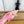 YSL Louis Slingback 10cm Light Pink Satin Patent Leather 932061