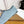 TR Deep Mouth Slip-on Loafers Blue Grey Suede 931973