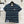 CC Beaded Flowers Shirt Dark Blue Cotton