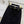 Celine 25 Denim Skirt with Logo Belt Black Cotton
