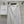 Celine 25 Denim Skirt with Logo Belt White Cotton