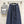 CD 2025 Letter Long Skirt Blue Jacquard Canvas