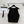 CC Ostrich Feather Rhinestone Vest Black Mulberry Silk Yarn 346478