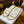 cd slide white calfskin embroidered cotton