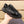 CD COMBAT DERBY SHOE BLACK AND BEIGE POLISHED CALFSKIN