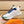 HM HUGO SNEAKER WHITE AND COBALT BREATHABLE FABRIC