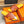 HM IZMIR SANDAL FIRE AND LEMON CALFSKIN
