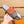 HM Men's Izmir Slide Grey Orange Cowhide 685821