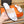 HM Men's Izmir Slide White Orange Cowhide 685827