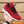 LV SNEAKERS IN CURRANT RED MESH FABRIC