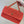 CC 26s Coco Beach 25.5CM Flap Bag Red Raffia 143486
