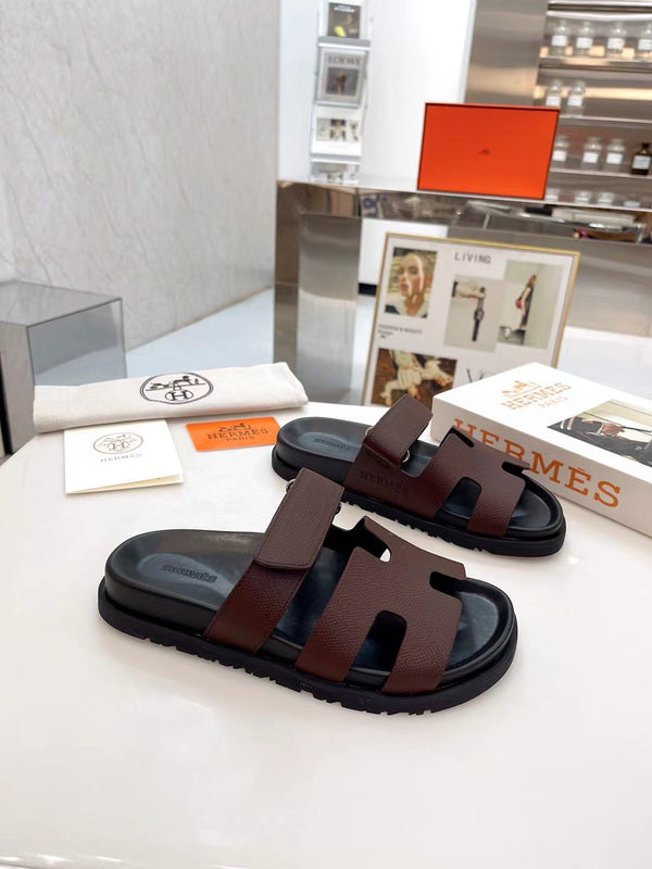 HM 2025 Chypre Sandals Dark Brown Cowhide 294377