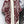 SQUARE SCARF 140 CM IN MAROON RED MIX WHITE MONOGRAM WOOL AND SILK 415110