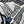 SQUARE SCARF 140 CM IN BLACK MIX WHITE MONOGRAM WOOL AND SILK 415111