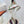 CD Dioramour Floral Heart Scarf 90x90 White Colorful Twill Silk 223490