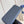 ZIPPY VERTICAL AEROGRAM WALLET 20CM BLUE CALFSKIN