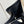 MULTIPLE WALLET AEROGRAM 10CM BLACK CALFSKIN