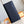 BRAZZA WALLET 19CM BLACK CALFSKIN
