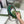 THICK HEADBAND IN FUN GREEN CANVAS WITH WEB 423669