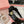 HEADBAND IN BLACK COTTON GOLD HARDWARE 425520