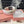 LIGHT PINK HEADBAND ATTACHED SEQUINS TWEED 425521