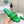 CD D-Lane Slide In Green Cowhide 106279