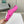 POOL CROCS IN HOT PINK RUBBER