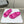 POOL CROCS IN HOT PINK RUBBER
