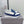 Brunello Panelled Sneakers Ivory Blue Grain Leather Suede 625363