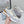 Brunello Panelled Sneakers Ivory Grey Grain Leather Suede 625366