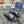 CD AQUA SLIDE SANDAL BLACK CALFSKIN