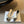 CD 26s J'Adior Slide 4cm White Black Embroidered Cotton 820044