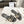 CD 25 Slippers Cotton Fabric 241434