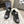 CD B30 Sneakers Patent Black Silver Gray Technology Fabric 438320