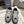 CD B30 Sneakers White Black Gray Technology Fabric 438323